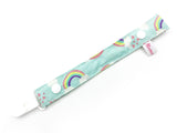 IN-STOCK Pacifier Strap Rainbow Mint