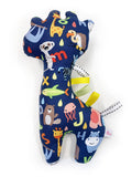 IN-STOCK Rattle Giraffe Animal Raindrops