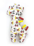 IN-STOCK Rattle Giraffe Mickey Minnie White