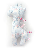 PRE-ORDER Rattle Giraffe Pastel Unicorn Floral