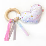 Teether Ring Sweet Unicorn Stars