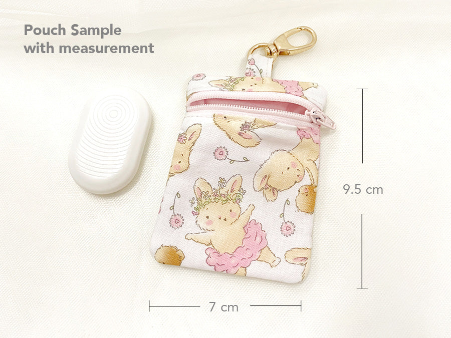 PRE-ORDER Zippy Pouch Mickey Minnie Date White