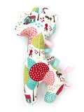 PRE-ORDER Rattle Giraffe Red Red Riding Hood