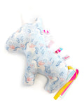 PRE-ORDER Rattle Unicorn Pastel Floral