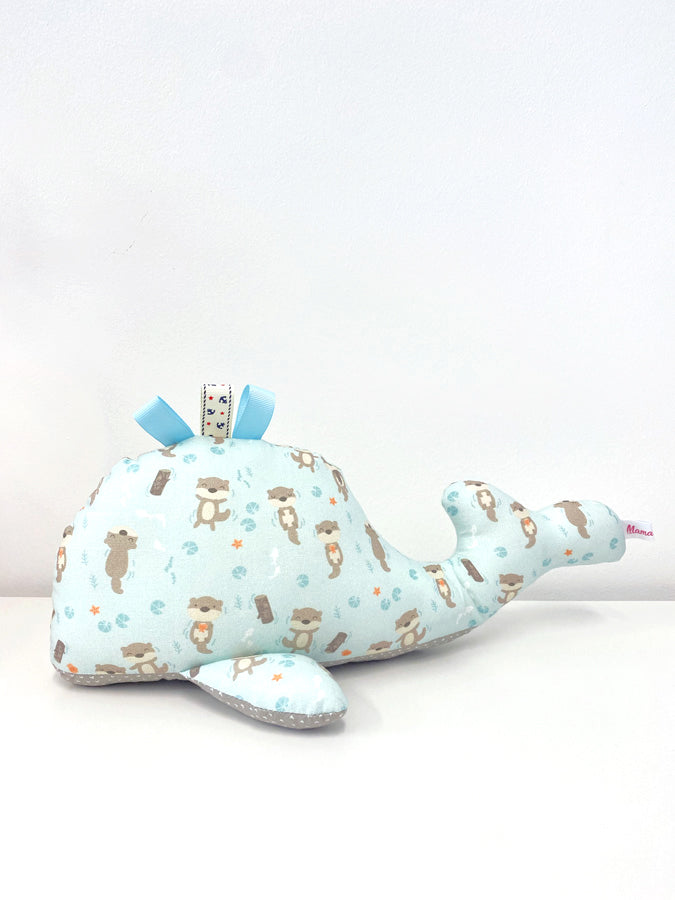 Rattle Whale Otter Swim