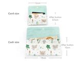 PRE-ORDER Fabric Wallet Watercolour Floral Pink
